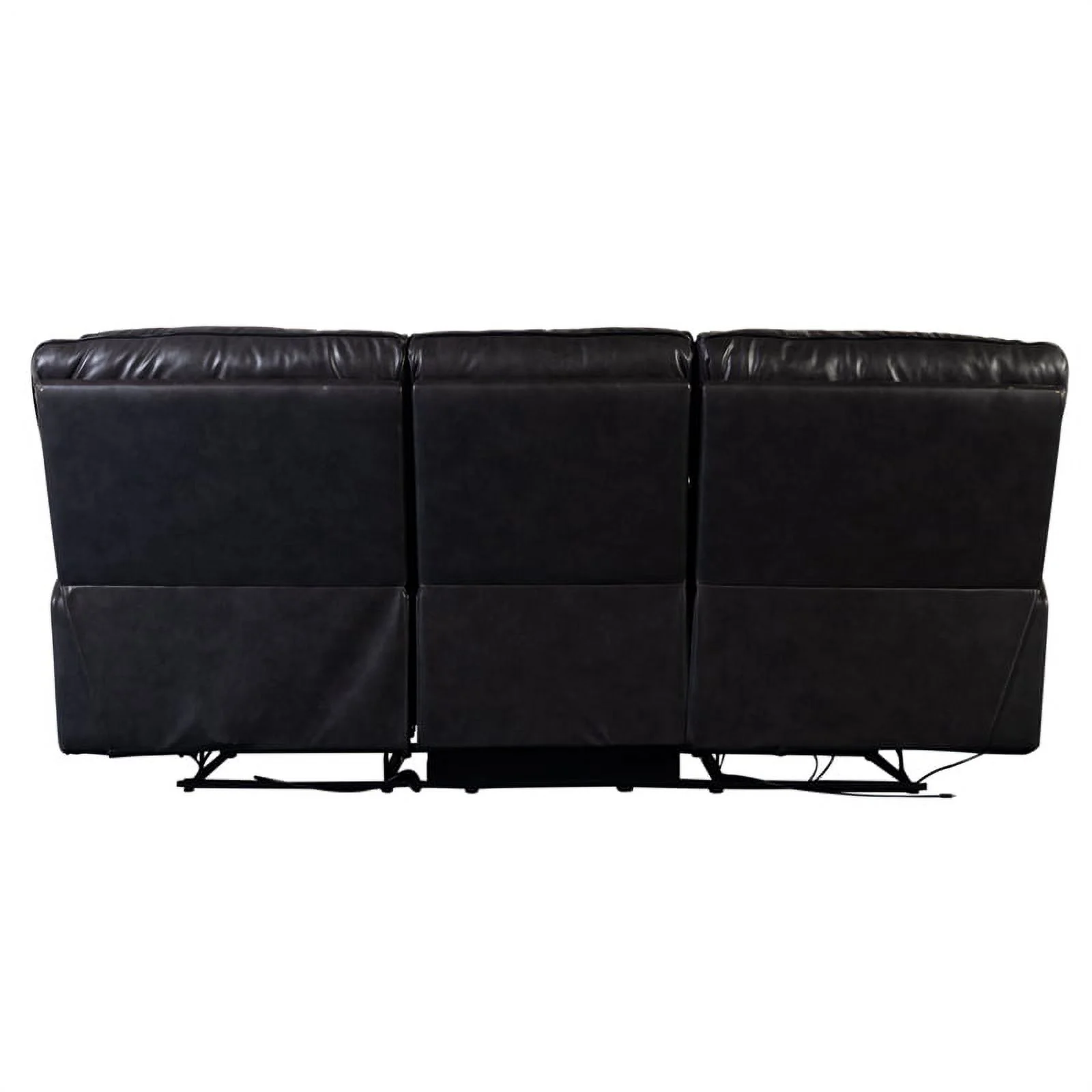Hawthorne Collections Ennis Reclining Sofa - Black