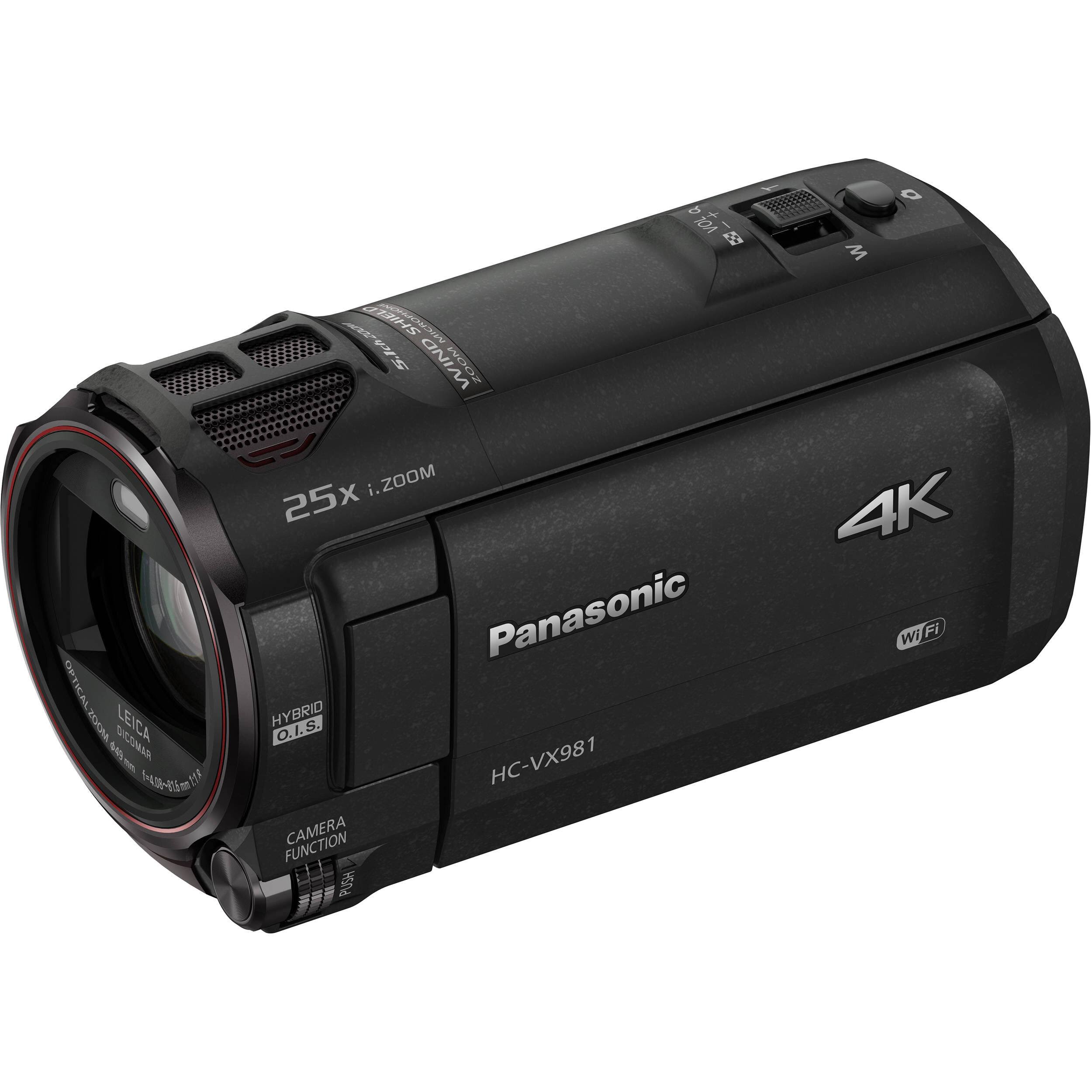 Panasonic - Hc-vx981k 4K Ultra HD Camcorder