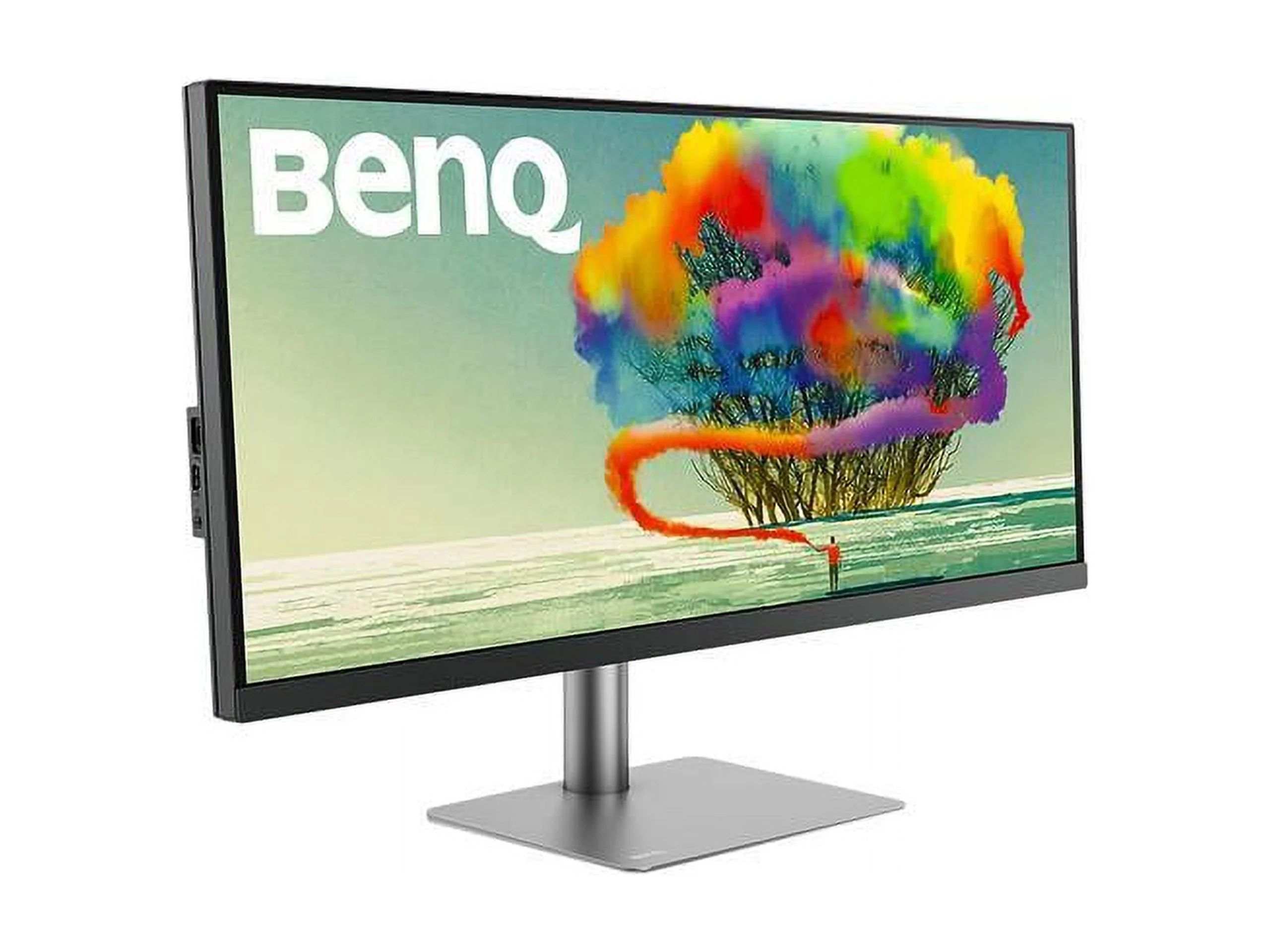 BenQ DesignVue PD3420Q 34" UWQHD 3440 x 1440 2K 60Hz 2xHDMI DisplayPort Built-in Speakers USB 3.1 Hub HDR 400 Zero-Flicker Low Blue Light Anti-Glare