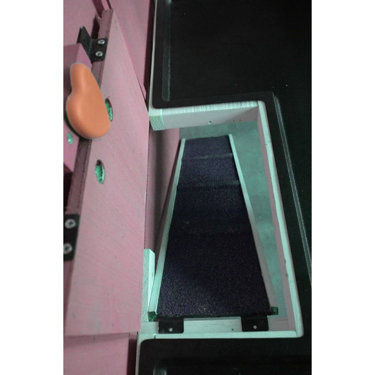 Lovupet 40x22 Wooden Rabbit Hutch Small Animal House Pet Cage Chicken Coop Pink 0323L