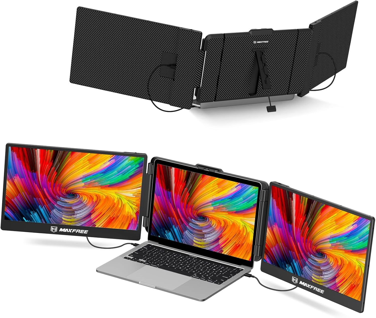 14" Laptop Screen Extender - FHD 1080P Laptop Monitor Extender Portable
