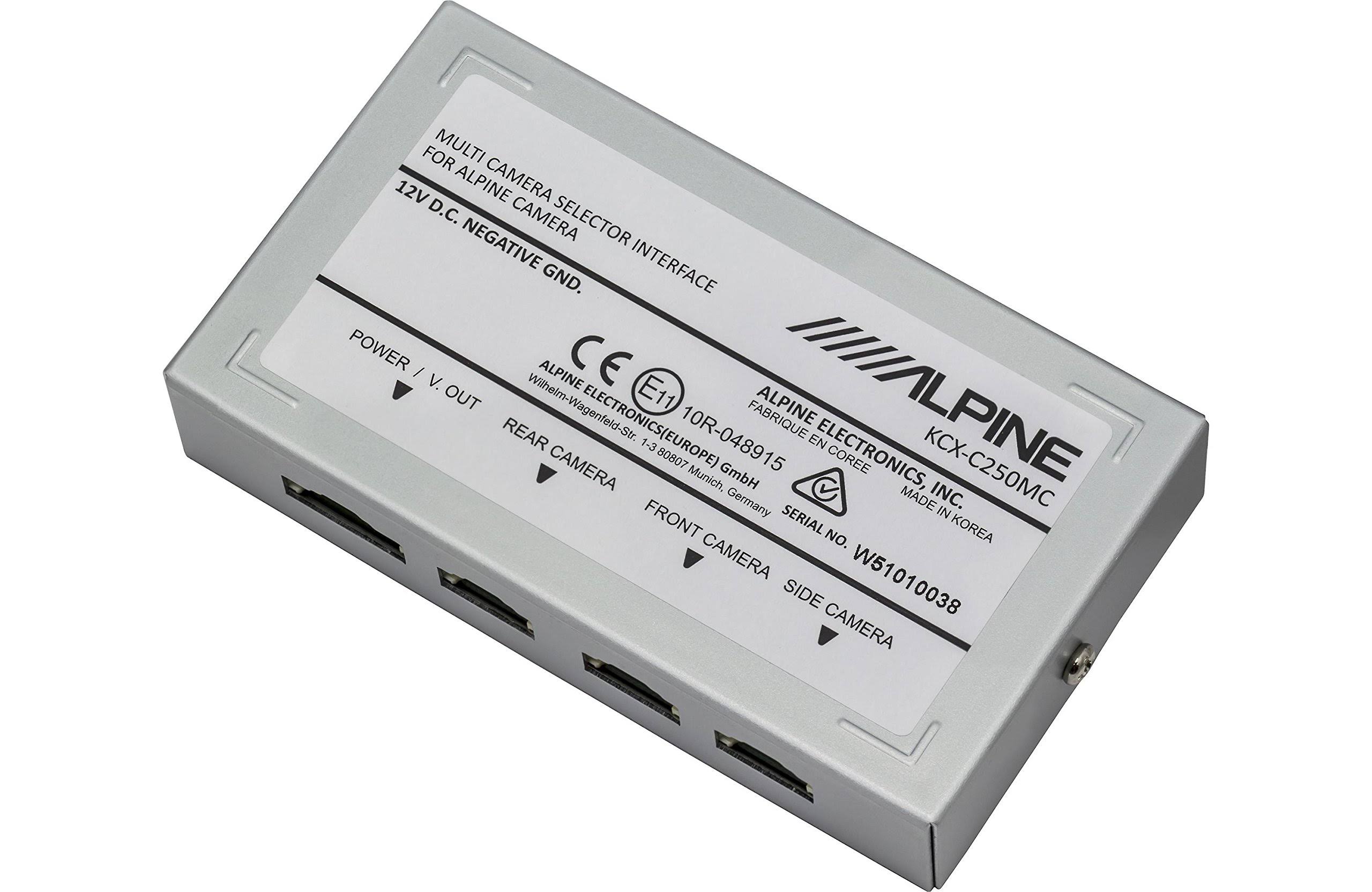 Alpine - KCX-C250MC - Multi-Camera Selector Interface