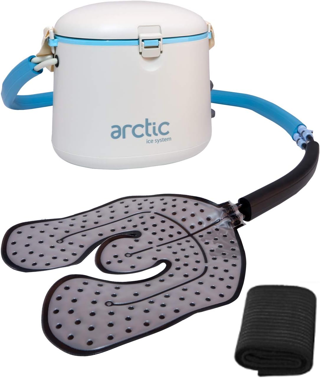 Cryotherapy - Circulating Personal Cold Water Therapy Ice Machine by Arctic Ice &ndash;with Universal Pad for Knee, Elbow, Shoulder, Back Pain