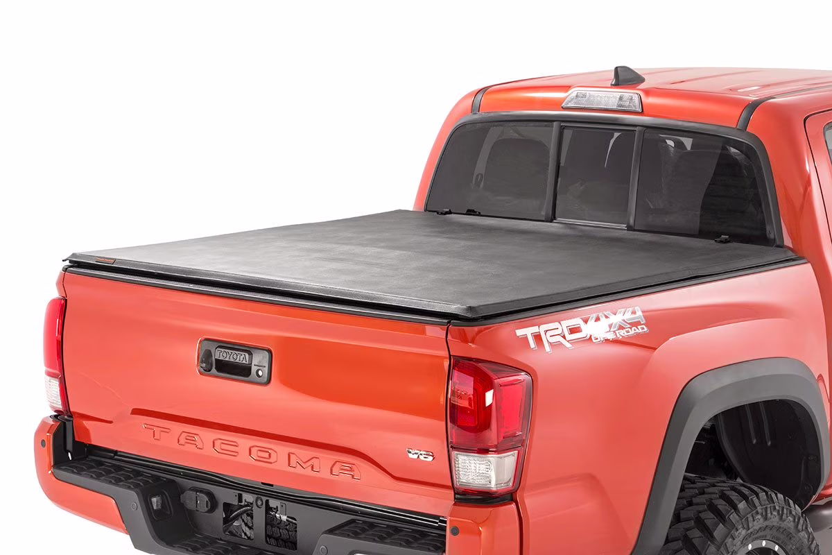 Rough Country Soft Tri-Fold for 2005-2015 Toyota Tacoma | 5' - 41705501