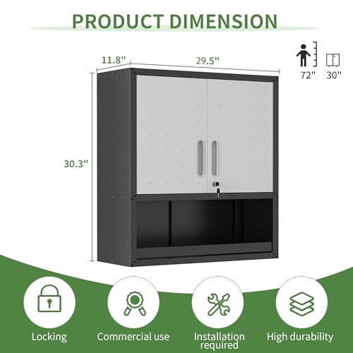 Mobile Tool Storage Cabinet with Wheels,Heavy Duty Rolling Tool Cabinets for Garage,Metal Storage Cabinets with 4 Drawer and 1 Locking Doors