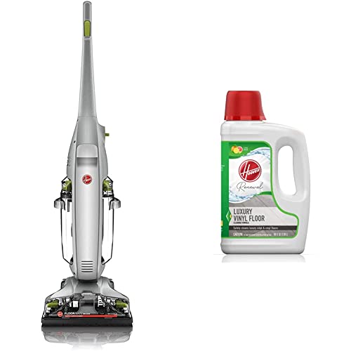 Hoover FloorMate Deluxe Hard Floor Cleaner Machine, Lightweight Cleaning Machine, Floor Scrubber with Spin Scrub Brushes, Wash and Dry Mode