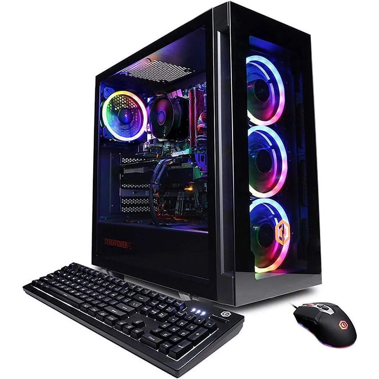 CYBERPOWERPC Gamer Xtreme VR Gaming PC, Intel Core i5-11600KF 3.9GHz, 16GB DDR4, GeForce RTX 3060 12GB, 500GB NVMe SSD, 1TB HDD