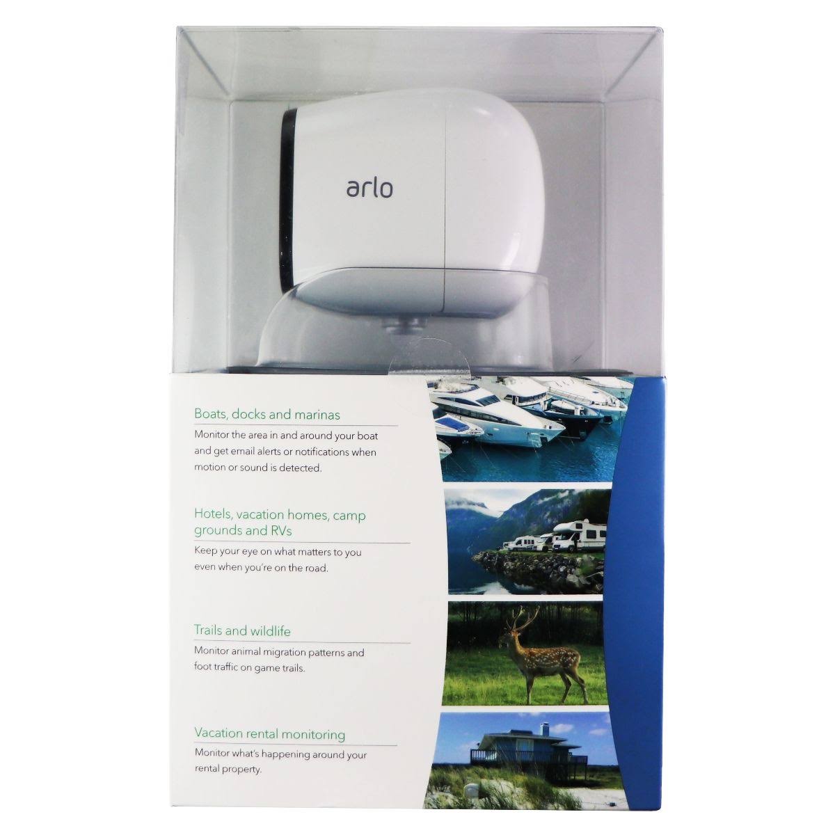 Arlo Vma4030vwq-d Go Mobile HD Security Camera for Verizon, White