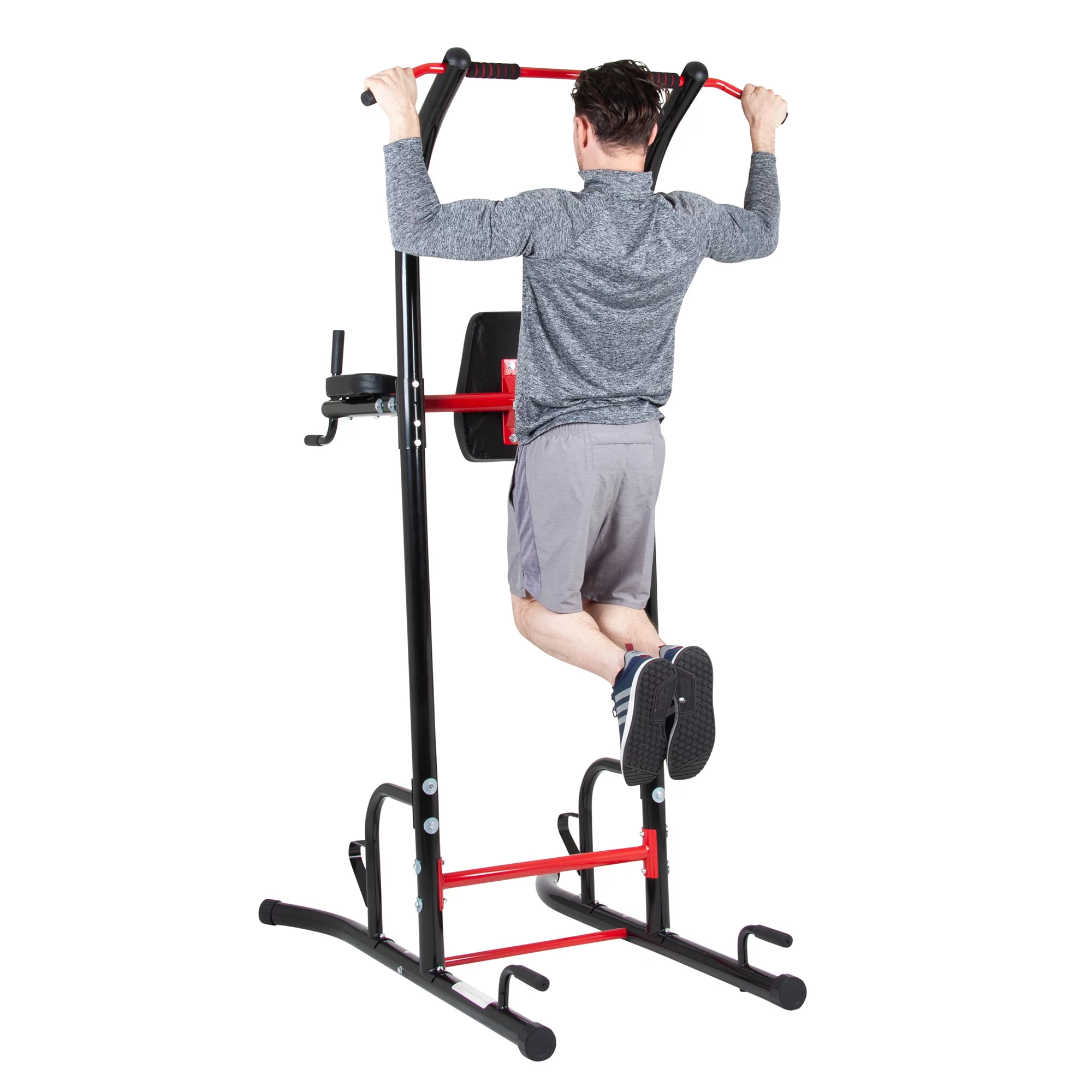 Body Champ PT1180 5-Station Power Tower with Pull Up, Push up, Dip Bars Stations, 250 Max Limit Weight