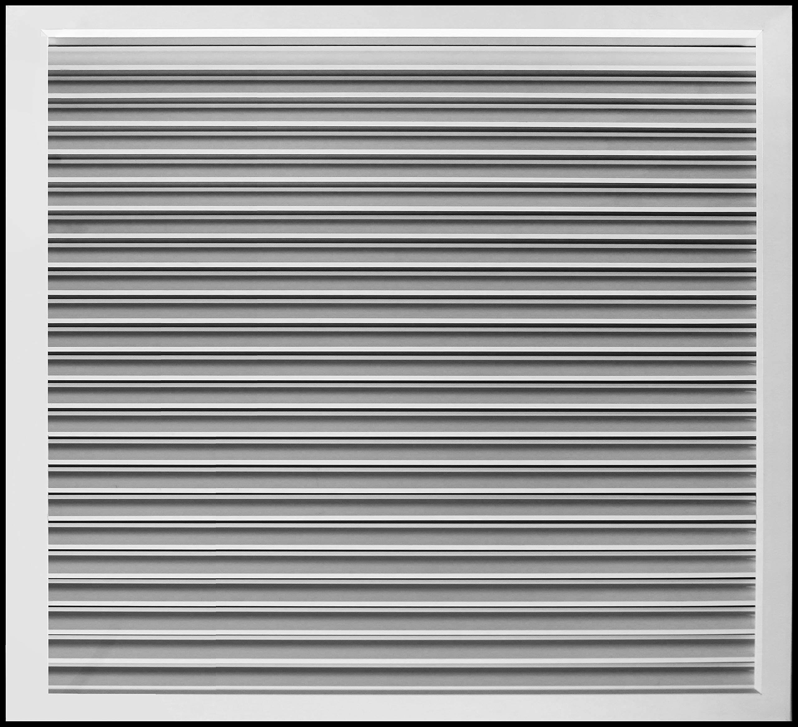 24x22W x 24x22H Aluminum Privacy Door HVAC Air Grille