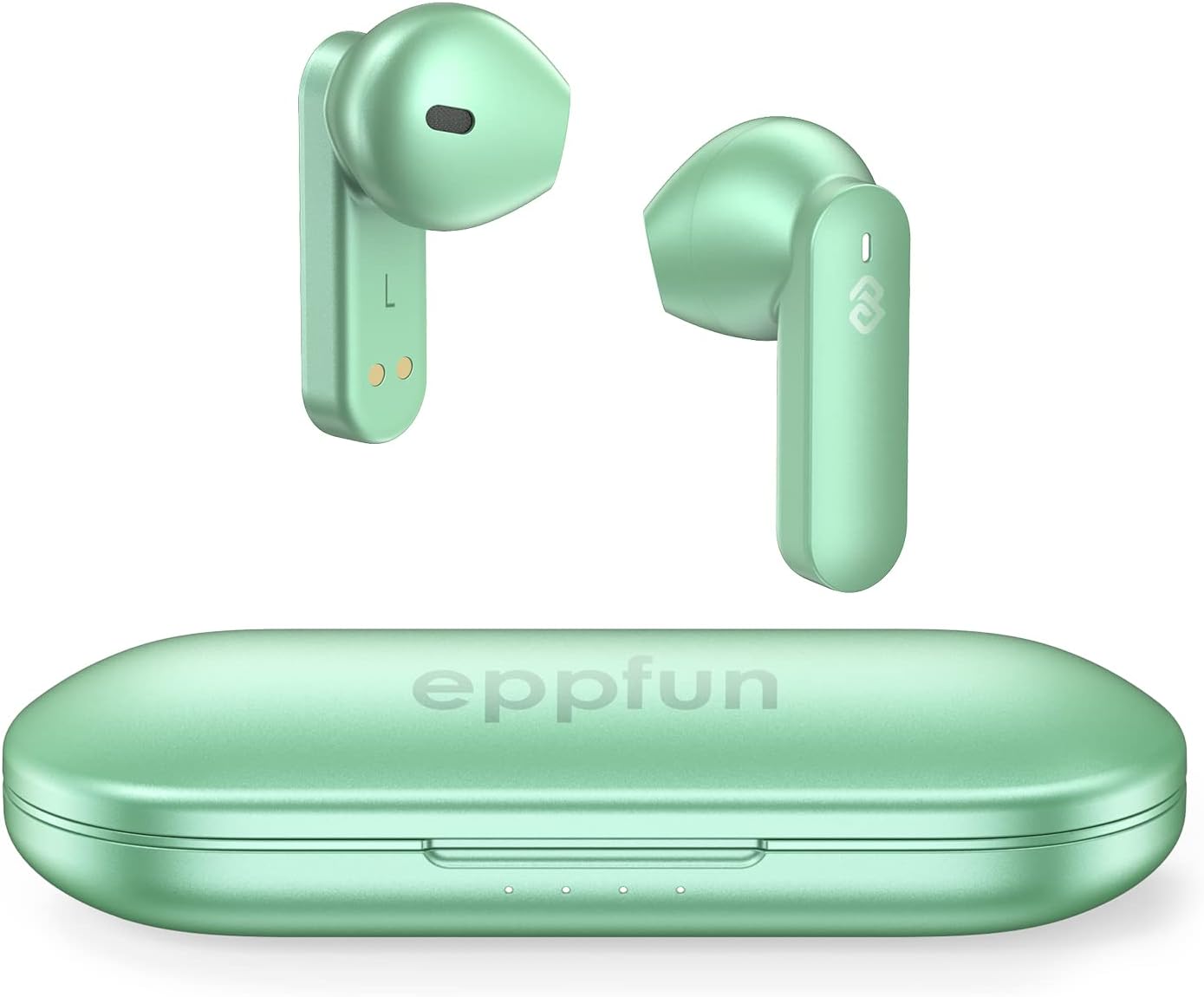 eppfun True Wireless Earbuds, Bluetooth 5.2 in-Ear Headphones, Qualcomm AptX-Adaptive HiFi Earbuds