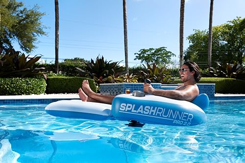 PoolCandy Splash Runner Motorized Pool Lounger