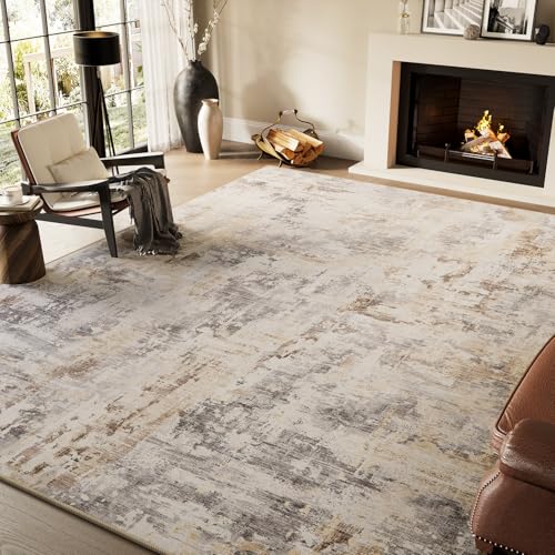 tchido Area Rug 8x10 Rugs for Living Room Modern Abstract Rug Washable Foldable Rug Non Slip Area Rug for Living Room Bedroom Dining Room Home Office