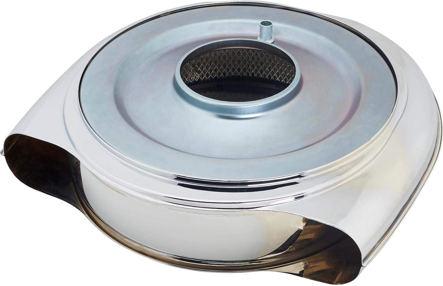 Retro Air Cleaner, Steel, 1951-56 Fits Cadillac/Fits Oldsmobile, Chrome