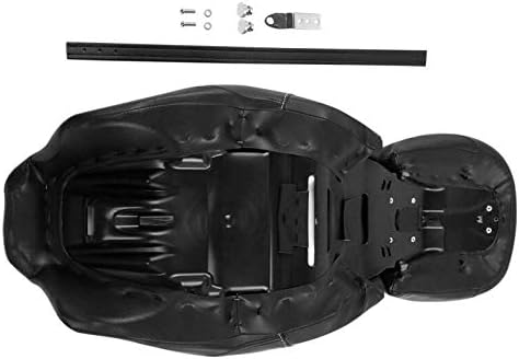 Low-Profile Rider and Passenger Seat Two Up Leather Seat Fit For Harley Road King Road Glide Street Glide Electra Glide Ultra Classic 2009-2022