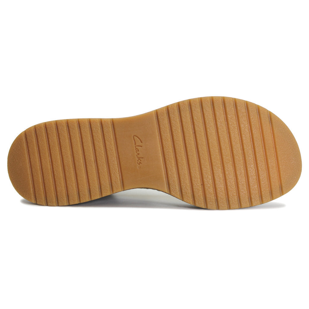 Clarks Kassanda Lily Leather Women’s Wedge Slingback Sandals