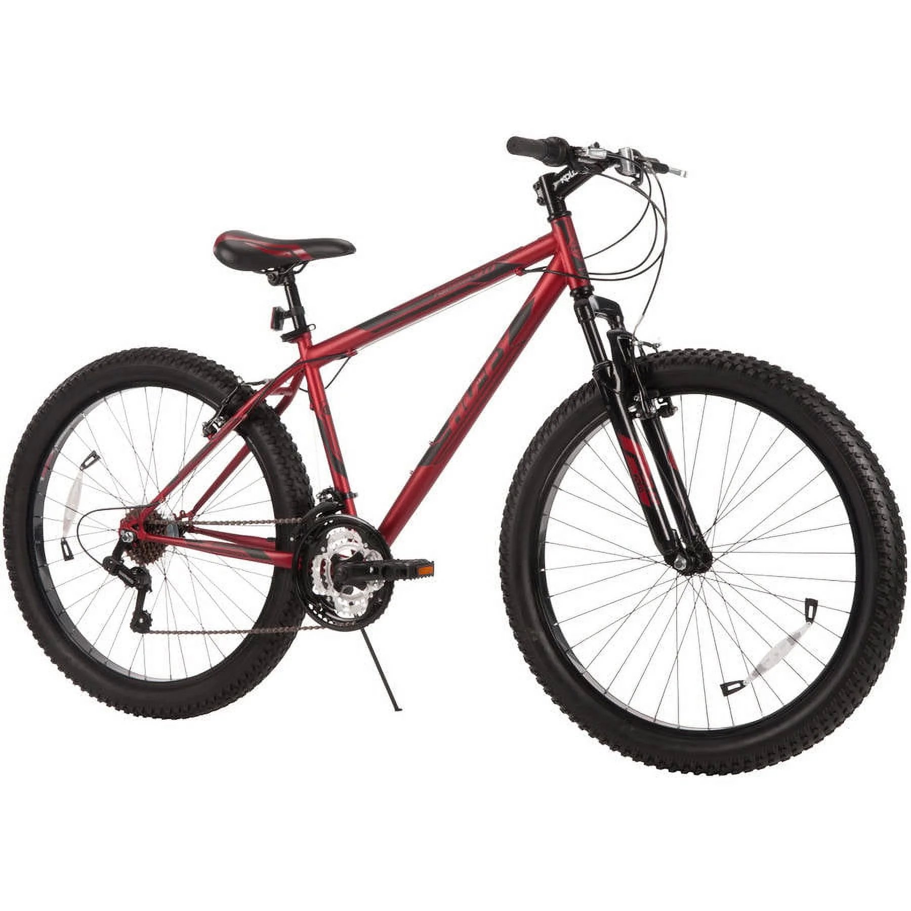 26" Huffy Men's Fortress 3.0 Mid-Fat Plus Tire Mountain Bike, Red