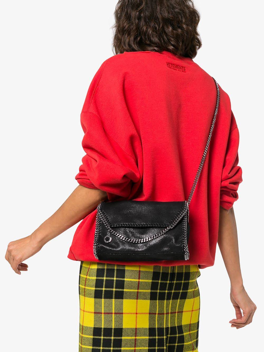 Stella McCartney Falabella Small Shoulder Bag Black