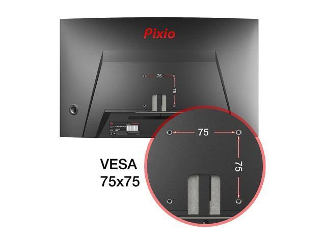Pixio Pxc243 24 inch 144Hz FreeSync FHD 1800R Curved Full HD 1920x1080 Premier Esports Gaming Monitor