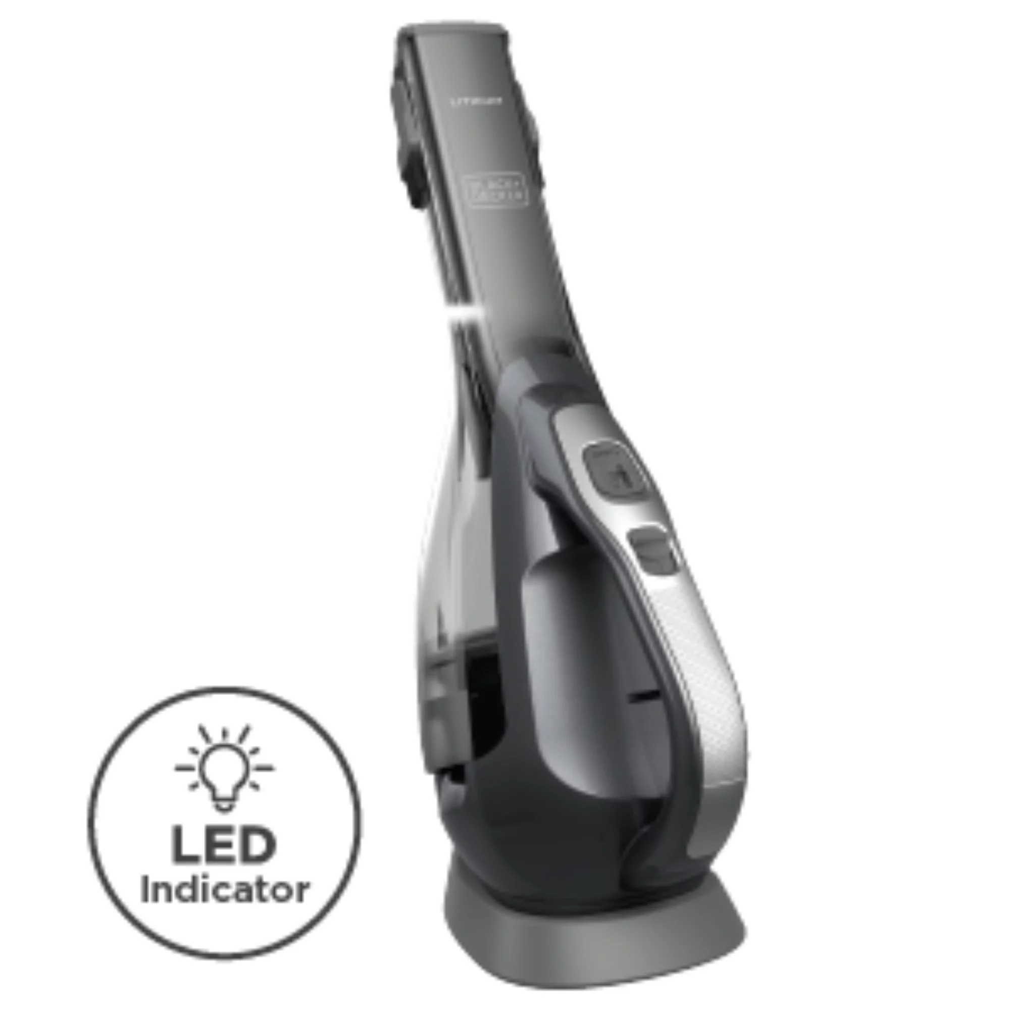 BLACK+DECKER Lithium Hand Vacuum (Ocean Blue), HLVA315J22