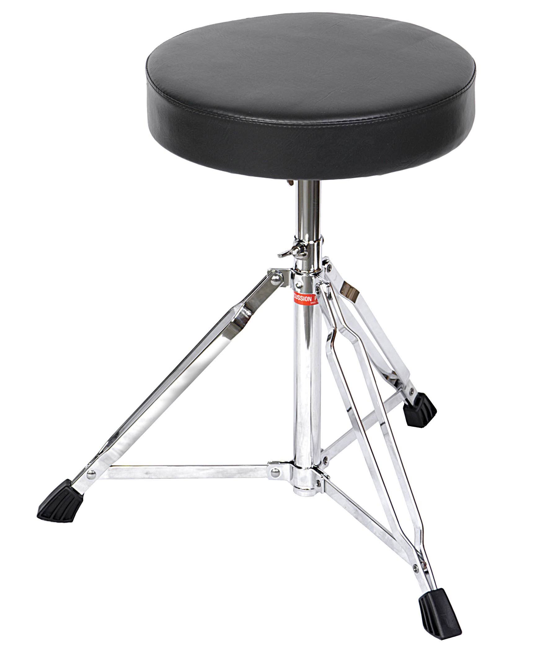Percussion Plus 900T Double-Braced Drum Throne - Megean