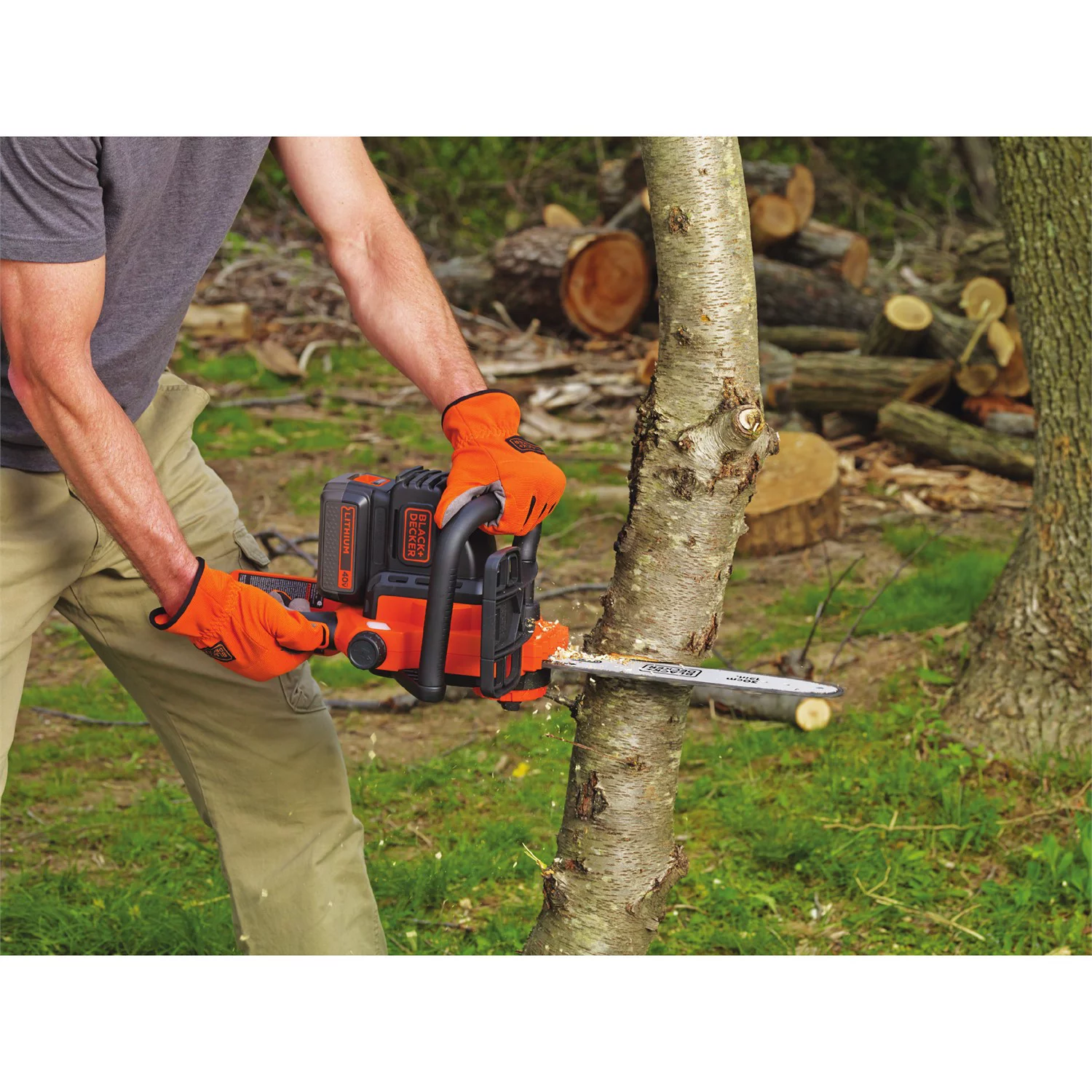 BLACK+DECKER LCS1240B 40V MAX* 12 Cordless Chain Saw (Bare)
