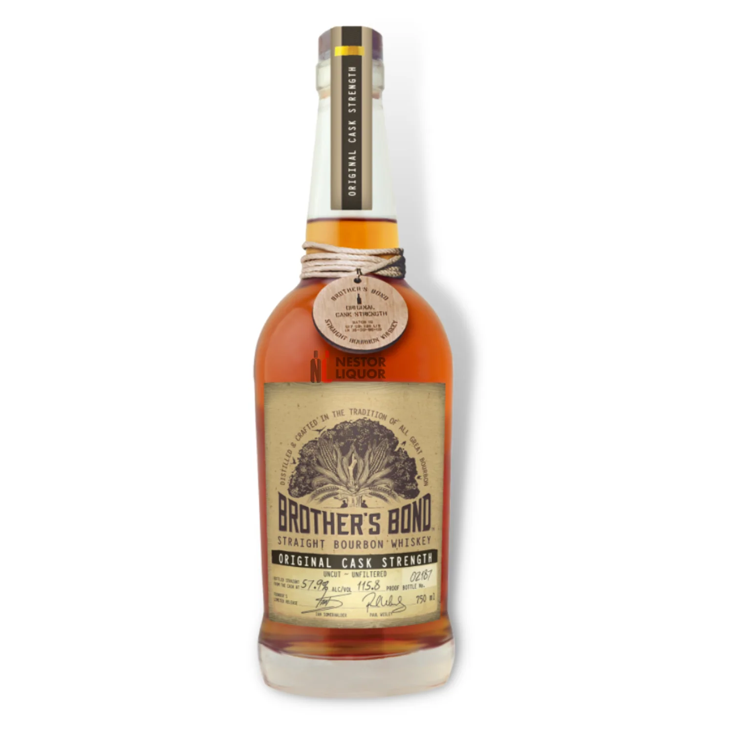 Brother’s Bond Original Cask Strength Bourbon - Nestor Liquor