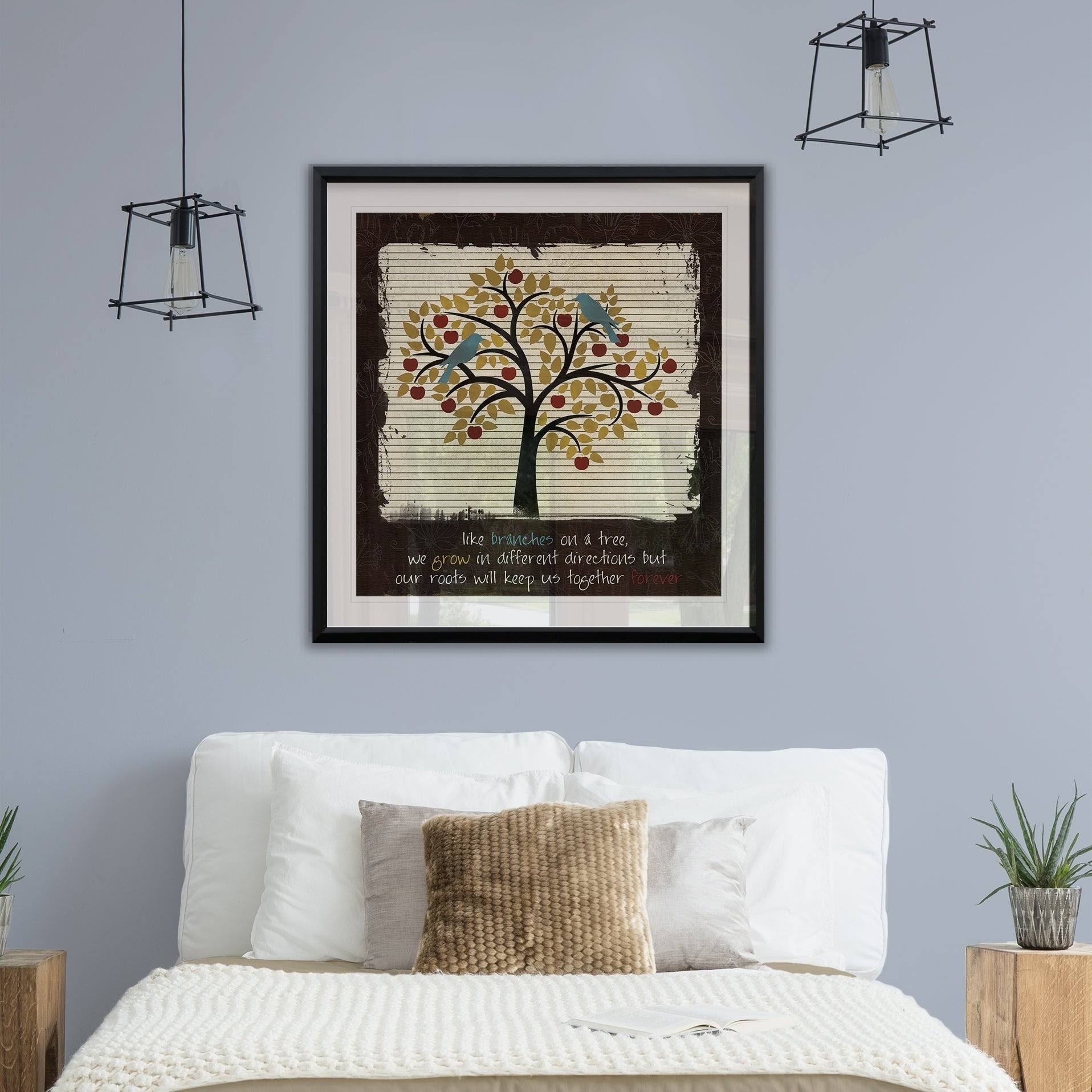 Family Tree -Framed Giclee Print - 32x32