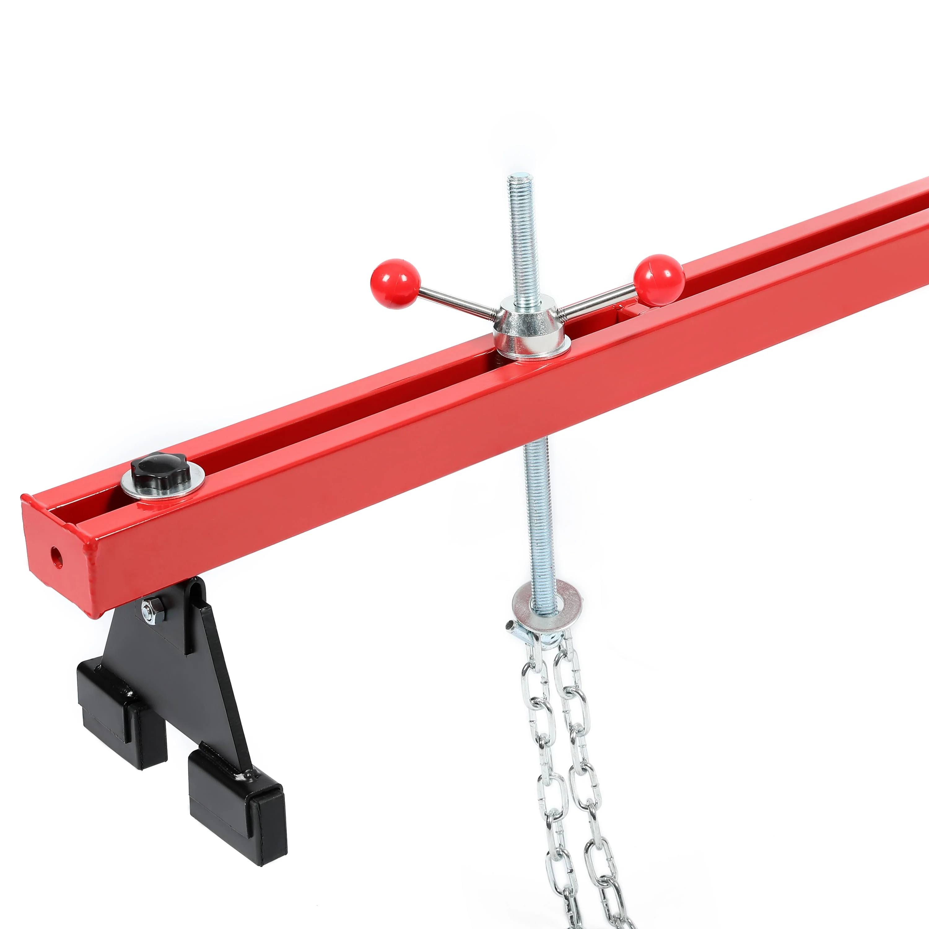 Kojem 1100 Lbs Transverse  Engine Support Bar for Motor Transmission w/ 2 Points Lift Holder and Dual Hooks