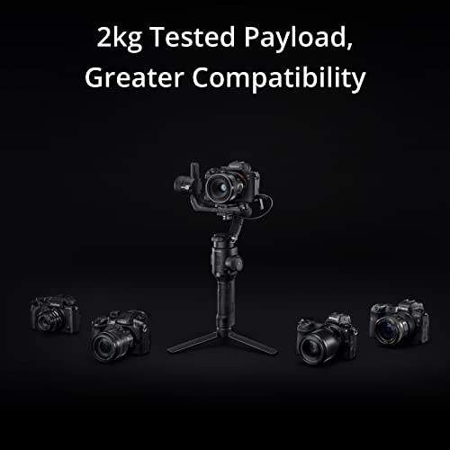 DJI Ronin-SC, 3-Axis Camera Stabilizer, up to 2kg (4.4lbs) Payload, Lightweight Design, Dynamic Stability, Automated Features