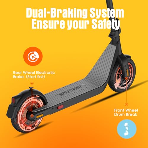 Inmotion Electric Scooter for Adults - Fast Entry-Level Sport E-Scooter for Youth, 22 MPH, 30-Mile Long-Range for Commuting (Air Pro)