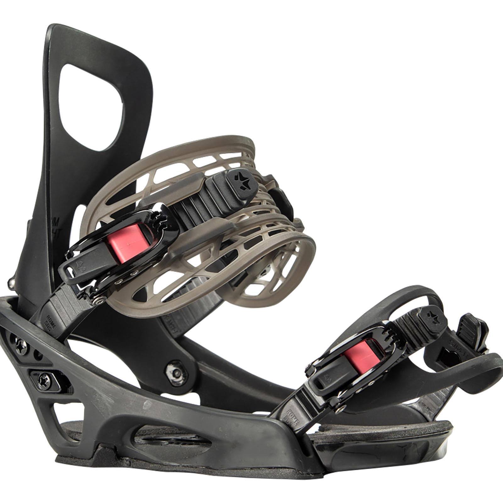 Rome Glade Snowboard Binding Black, S/M