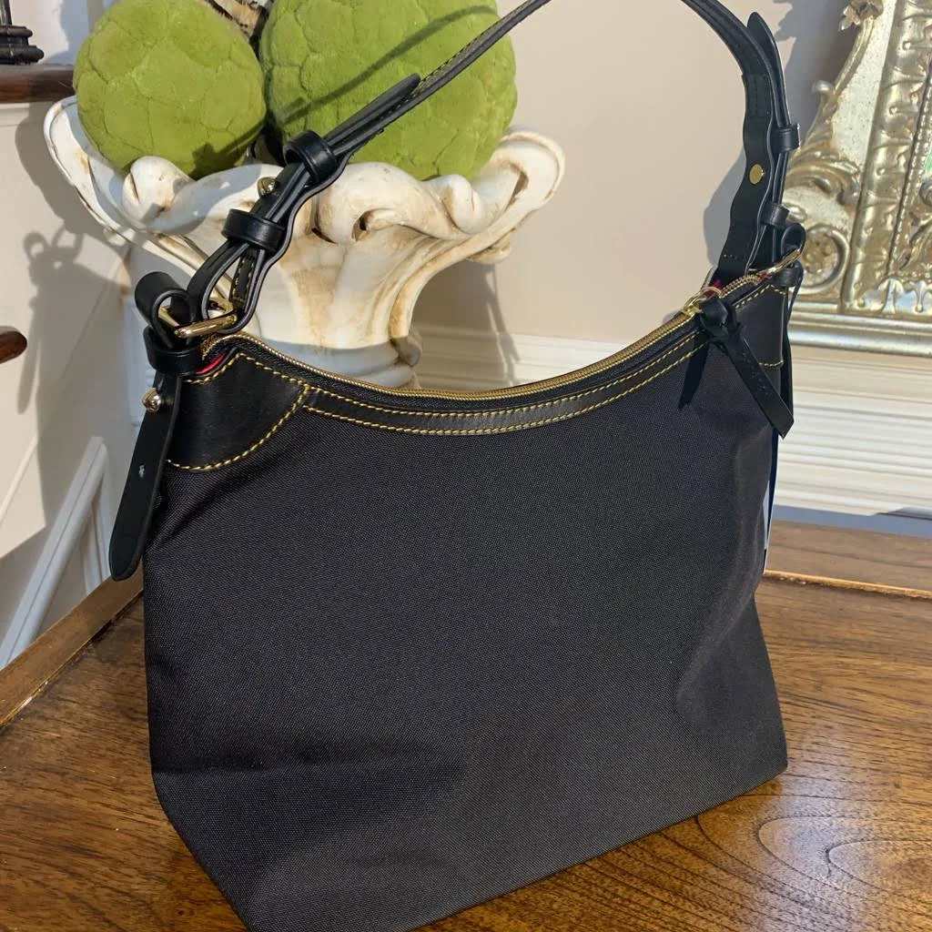 Dooney u0026 Bourke Nylon Large Erica Shoulder Bag, Black
