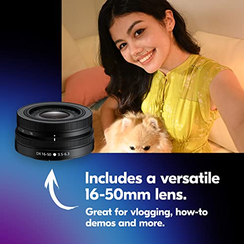 Nikon Z 30 Compact and Lightweight Mirrorless Camera with NIKKOR 16-50mm Lens with Creator's Kit