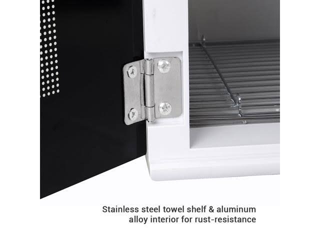 Yescom Adjustable UV Sterilizer Towel Warmer Hot Cabinet Salon Spa Facial Tattoo 12L 12TWM014-208B-12L