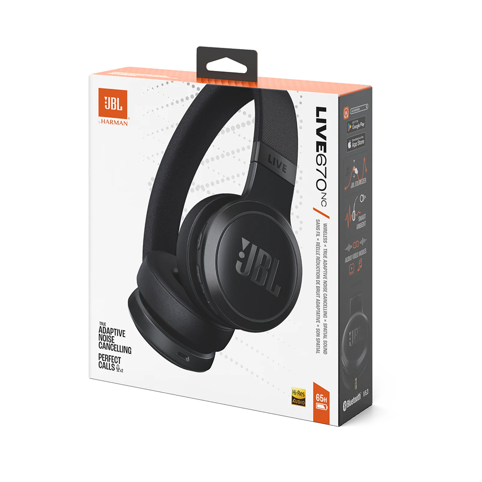JBL Live 670NC - Wireless On-Ear Headphones