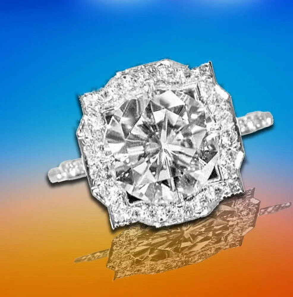 diamondscene Unique gia certified round brilliant f color grade si1 clarity grade side micro