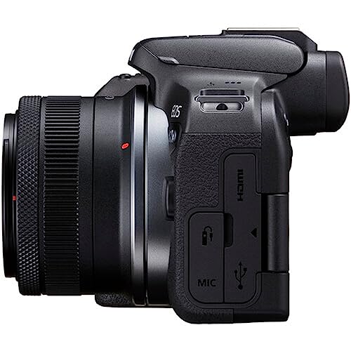 Canon EOS R10 Mirrorless Camera with Canon RF-S 18-45mm f/4.5-6.3 is STM Lens + 2X 64GB Memory Cards + Accessories Including: Case