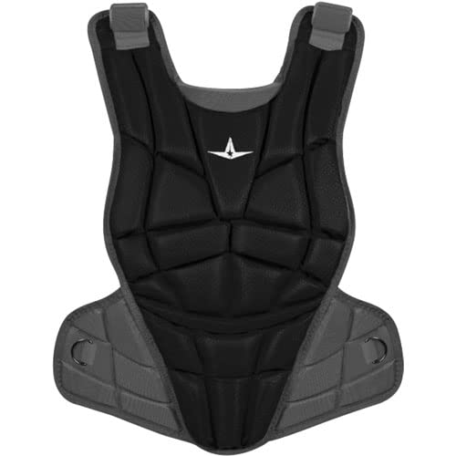 All-Star Catcher’s Gear Kit – Includes Helmet, Chest Protector & Leg Guards – Lightweight, Durable Baseball Protective Set, Meets NOCSAE