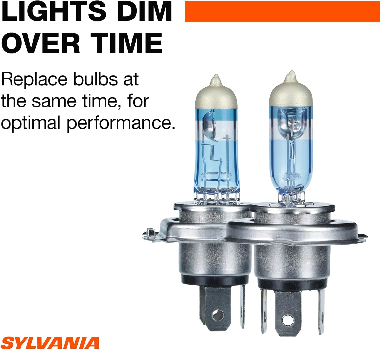 SYLVANIA - 9003 SilverStar Ultra - High Performance Halogen Headlight Bulb, High Beam, Low Beam and Fog Replacement Bulb