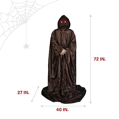 Haunted Hill Farm 5.9 ft. Animatronic Lurching Woman by Tekky, Halloween Animatronic, Scary Indoor House Prop & Decoration