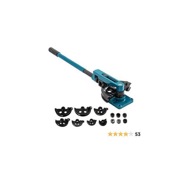 VEVOR Pipe Tube Bender 3/8 to 1 Manual Pipe Tube Bender with 7 Dies - Shop Hardware Tools Online Store