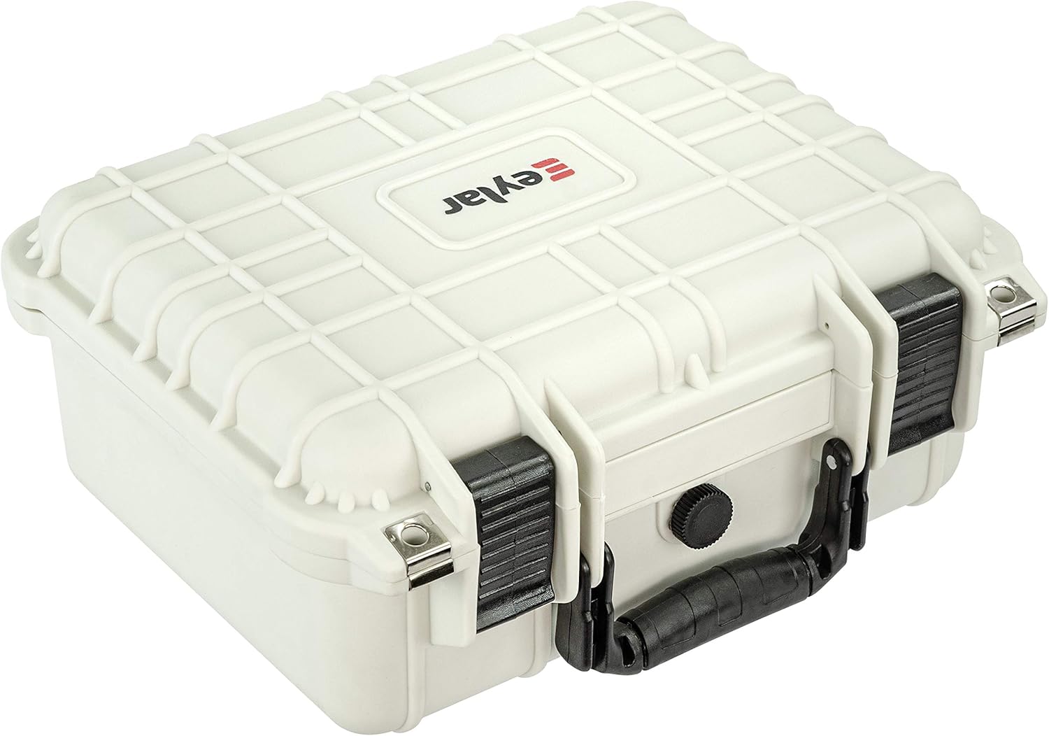 Eylar Protective Hard Camera Case Water & Shock Proof w/Foam TSA Approved 13.37 Inch 11.62 Inch 6 Inch Polar White