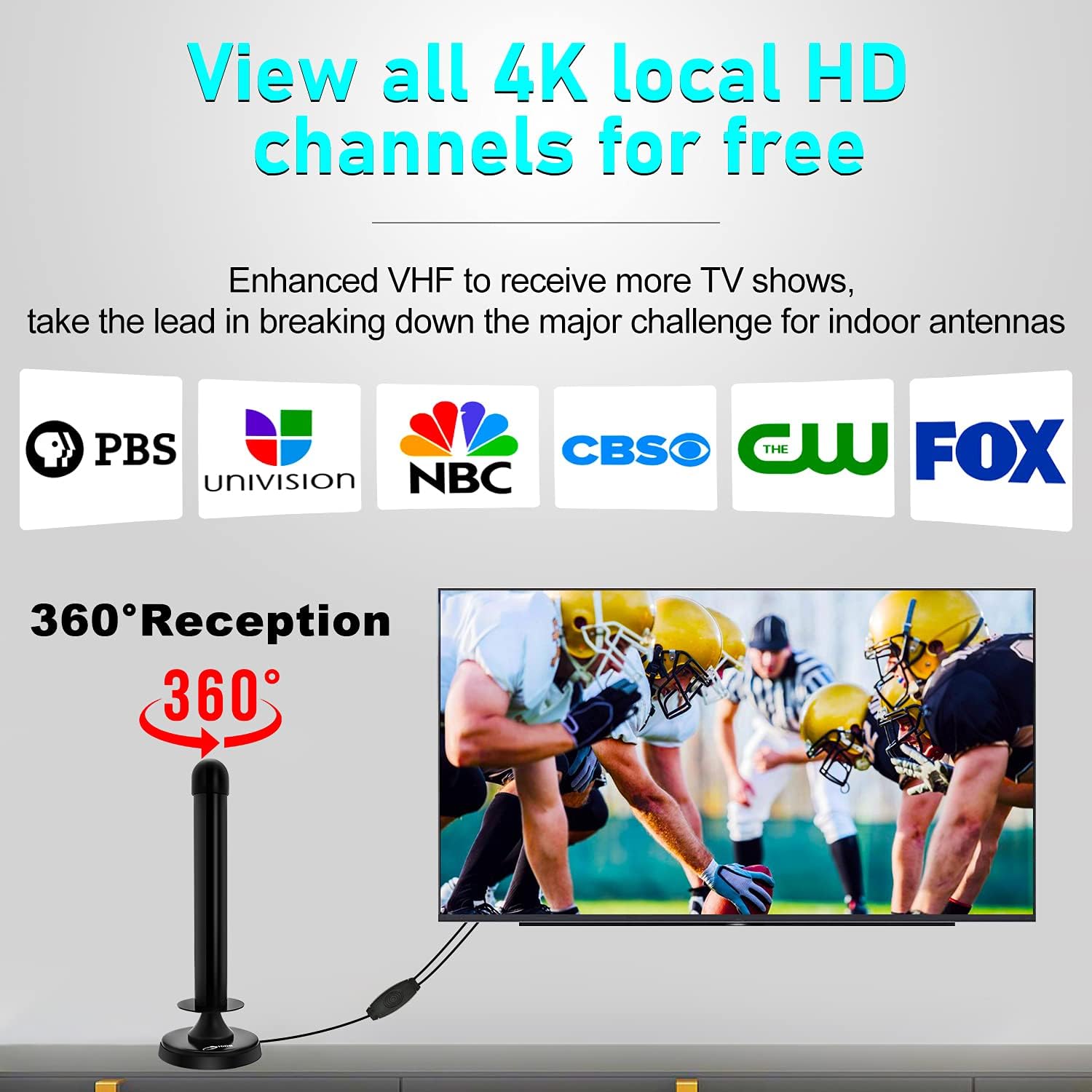 Amplified TV Antenna