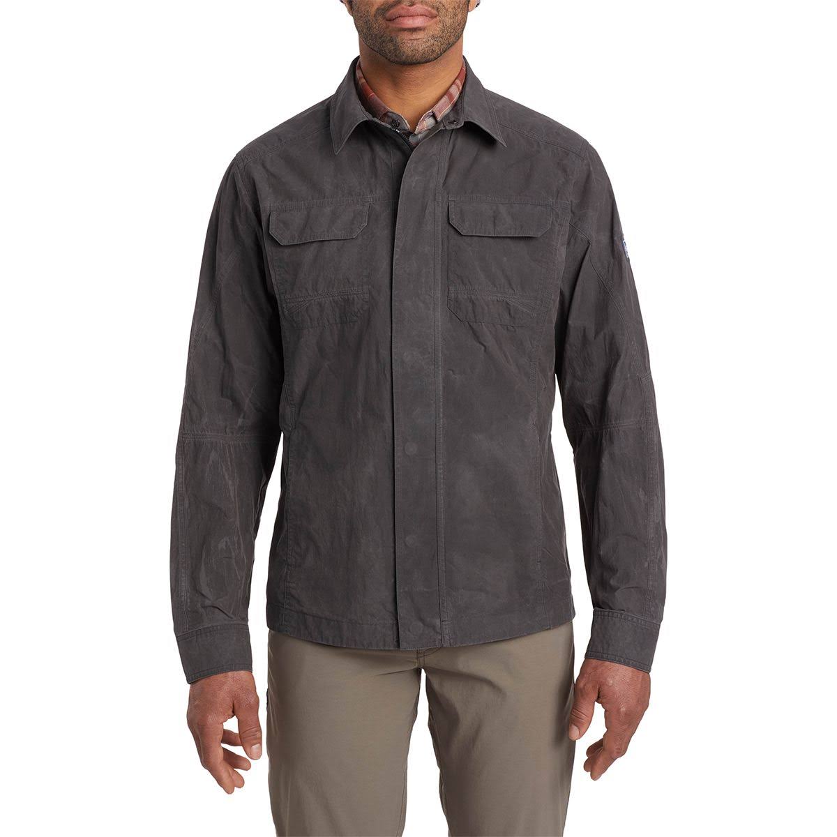 Kuhl Alternatr Waxed Jacket - Men&s Carbon, L