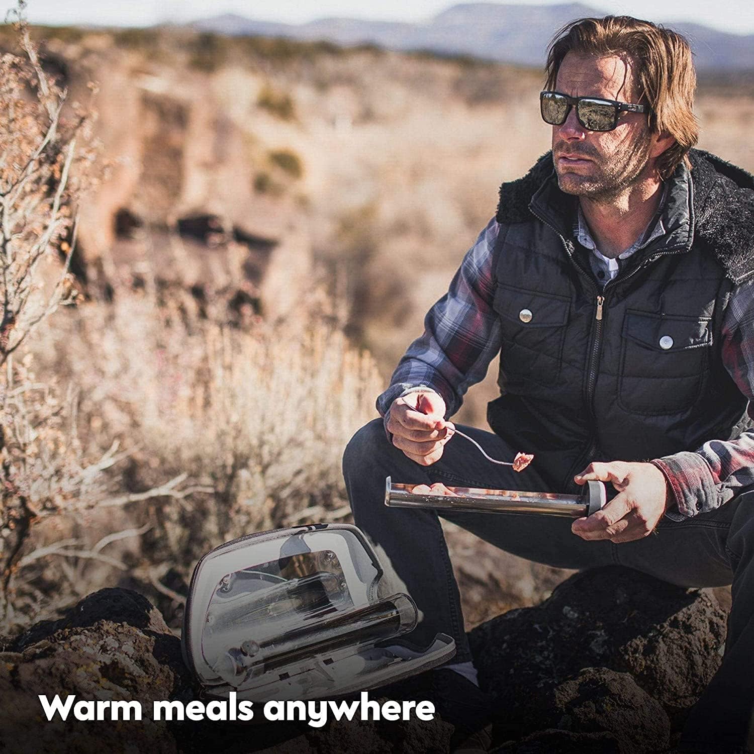 GOSUN Solar Oven Portable Stove | PRO Camp Stove Solar Cooker | Camping Cookware & Survival Gear | Outdoor Oven & Solar Powered Grill | Camping Stove