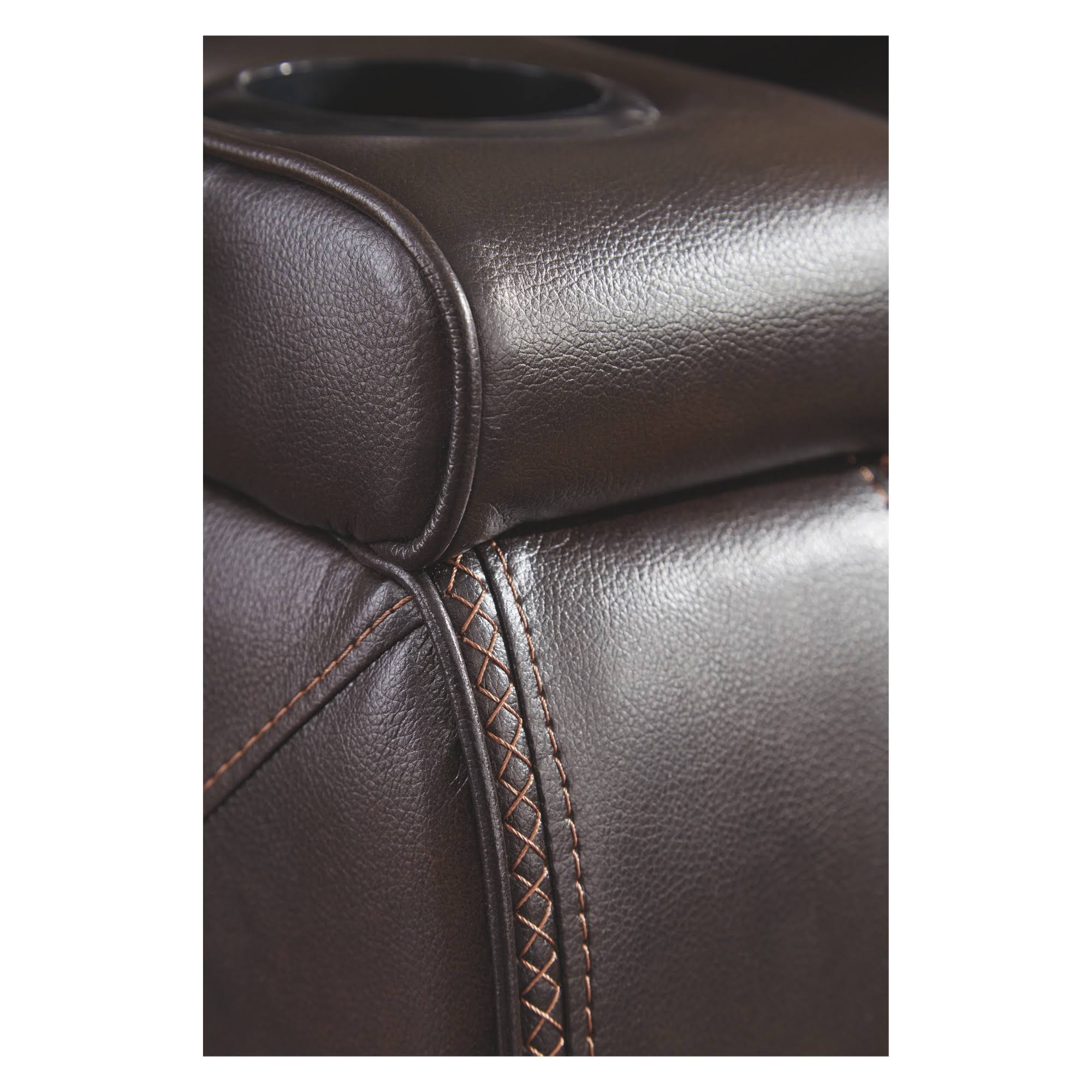 Signature Design Warnerton Chocolate Power Recliner by Ashley