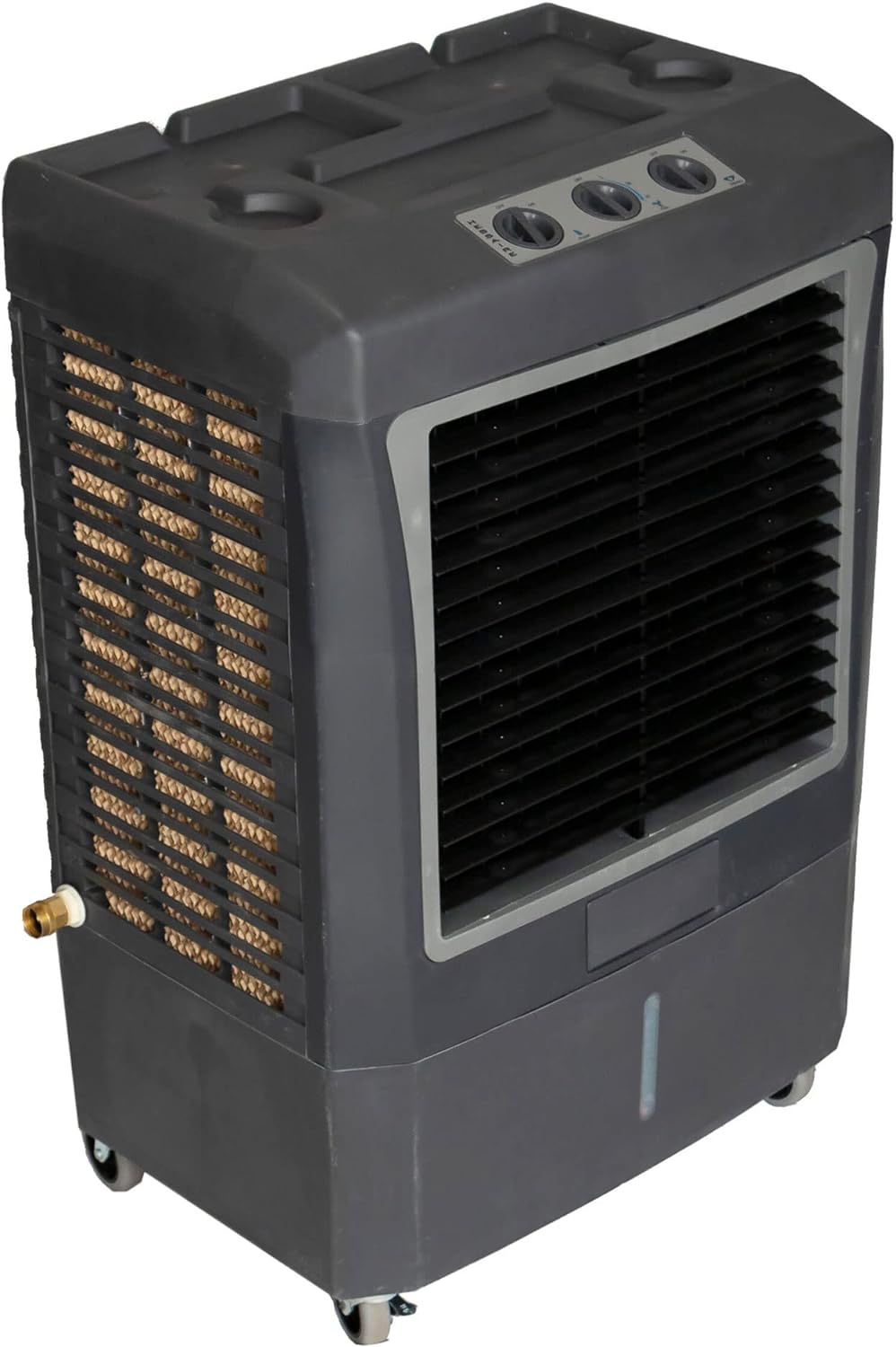 Hessaire MC37M Indoor or Outdoor Portable Oscillating Evaporative Swamp Air Cooler for 950 Square Feet of Space with Water Reservoir