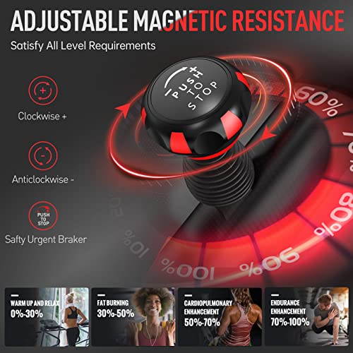 JOROTO X2|X2PRO Exercise Bike, X4S Bluetooth Stationary Indoor Cycling Bike with Readable 100 Levels Magnetic Resistance