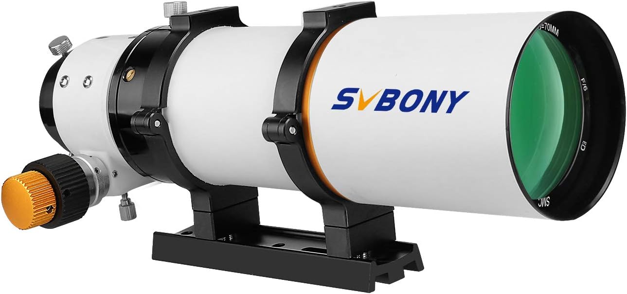 SVBONY SV503 Telescope, 102ED F7 Extra Low Dispersion Achromatic Refractor OTA, Micro-Reduction Rap Focuser, for Astrophotography